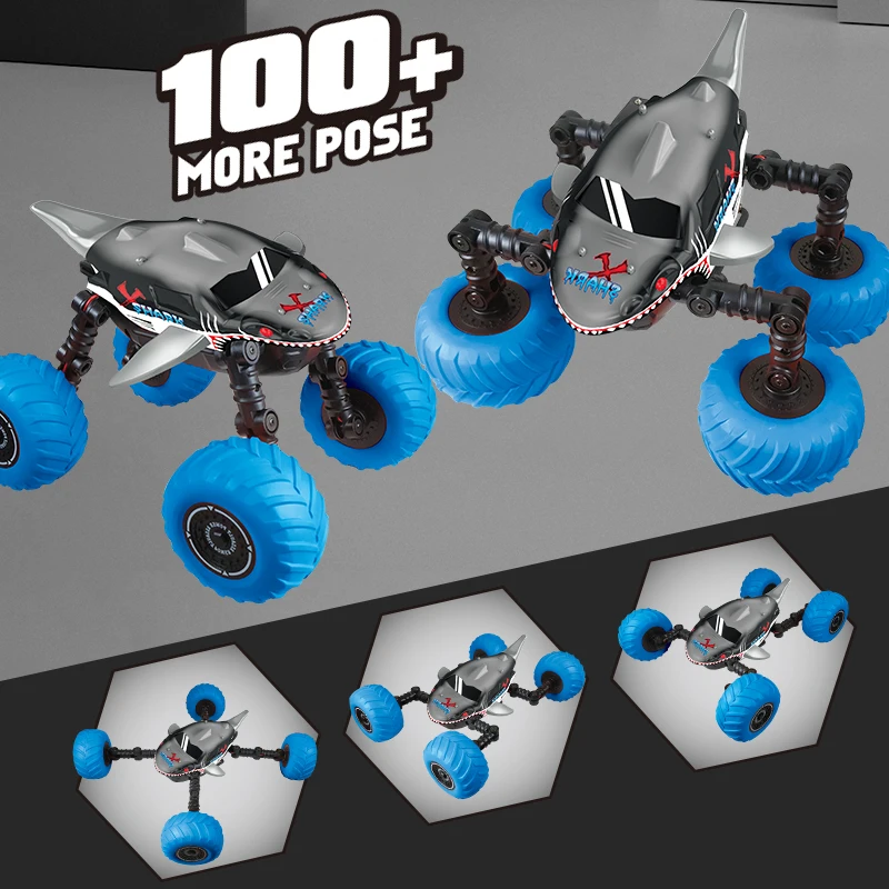 Leemook 2024 Wl Rc Electric Children Diecast Model Kid Toy Motor Stunt Racing Radio Control Car