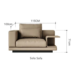 2023 set designs sofa modern genuine leather Minotti Connery sofa U I L shape sectional furniture sofa modern for homeluxury