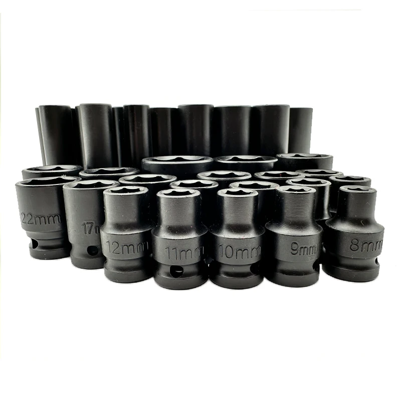 35 Pcs socket wrench set impact socket set industrial-grade pneumatic sleeves air sleeves sets