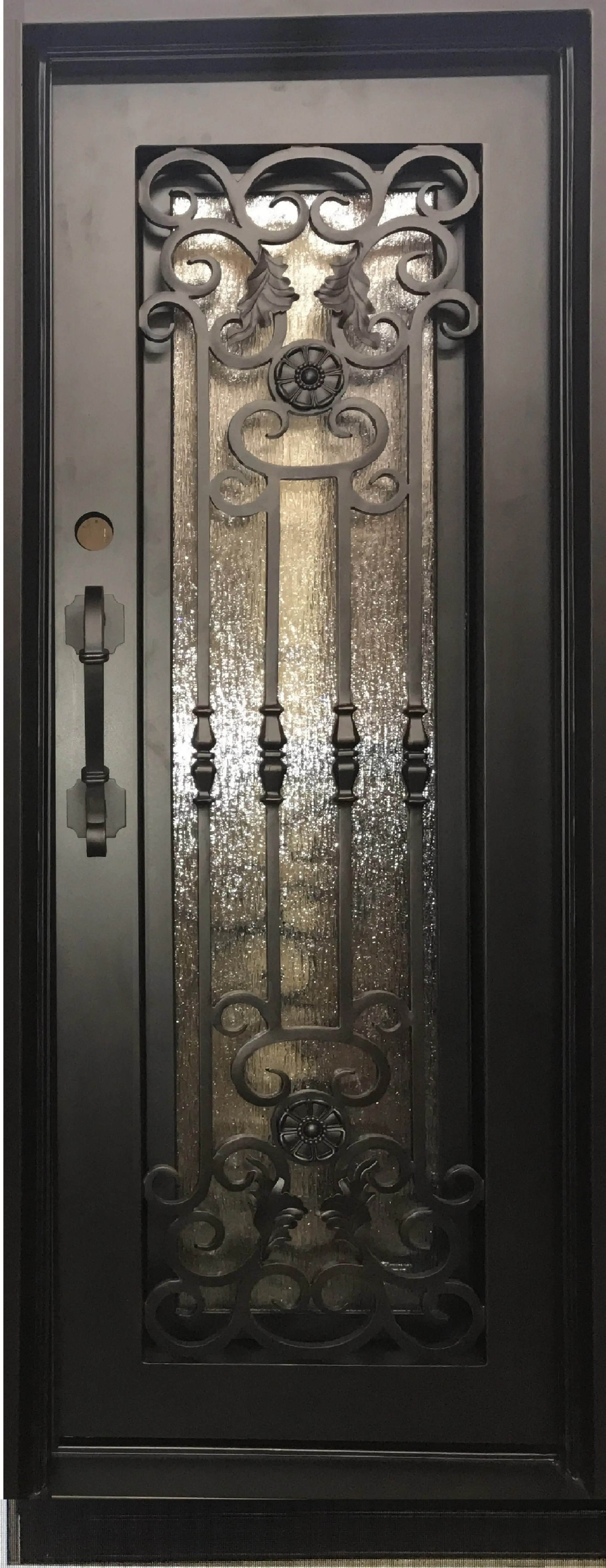Factory Wholesale Golden Supplier Iron Door With Turkey Iron Doors