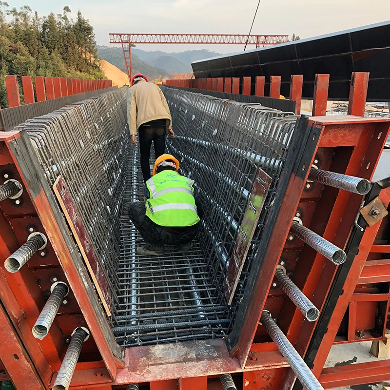 Прочная и долговечная опалубка для балок из стали Q235 строительства моста виадука