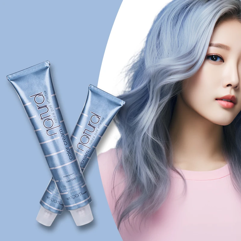 100ml blue/gray/red/green Salon Hairdressing Hair Dye Cream Mermaid Coloring Shampoo Men/Women Mild Safe Fashion Styling Tool