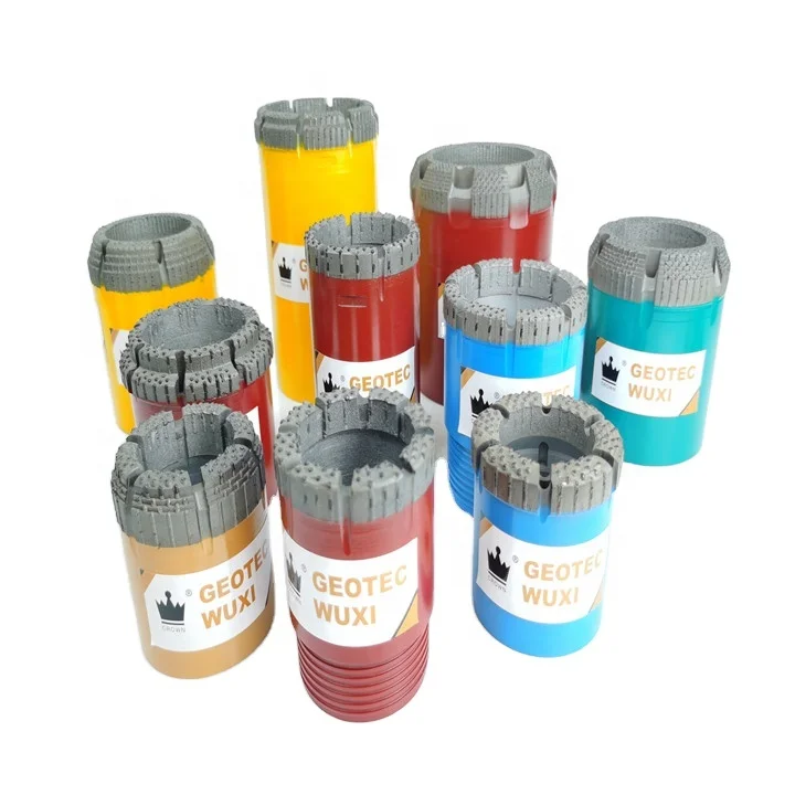 nmlc bq nq hq surface set diamond core drill bits for hard rock