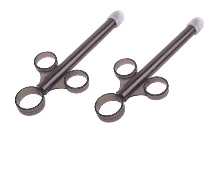 MIni handiness inject lubricating oil sex product couple Lubricant Launcher with Smooth Rounded Tip