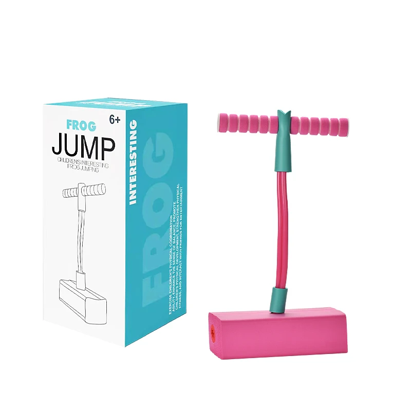 Bemay Toys Foam Pogo Jumper for Kids Fun and Safe Pogo Stick for Toddlers Durable Foam and Bungee Jumper for Ages 3 and up