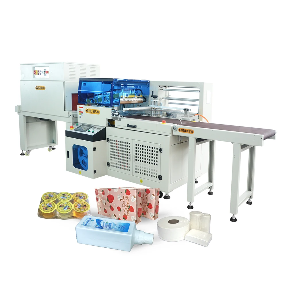 L sealer and shrinking machine (CE) heat shrink wrapper auto shrinking tunnel hot shrink wrap machine shrink tunnel machine