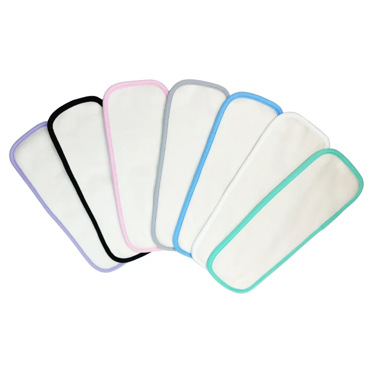 Ananbaby Hot Sale Custom AWJ Nappy Inserts 4 Layers Bamboo Cotton Washable Cloth Diaper Inserts