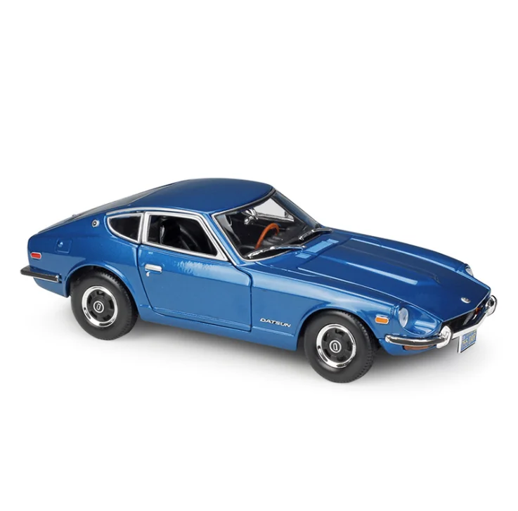 Maisto 1:18 1971 DATSUN 240Z моделирование модели автомобиля Готовая модель игрушечный дисплей с базой