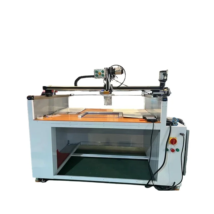 Cold/hot melt glue gluing machine for cardboard cartons and corrugated cartons