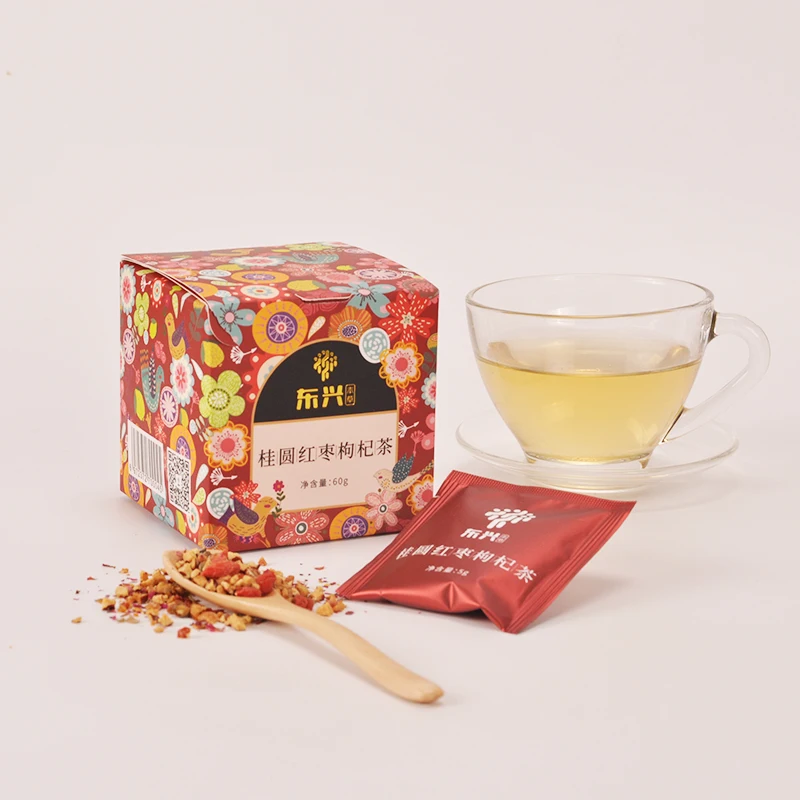 
Warm Womb Detox Longan Tea Wolfberry Dried Fruit Private Label Herbal Tea 