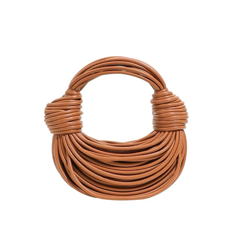 2022 Trend New Line Bundle Clutch Bag Women Noodles Design Shoulder Ladies Underarm Bags