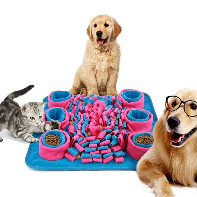 Dog Puzzle Toys Enrichment Dog Feeding Mat Dog Snuffle Mat
