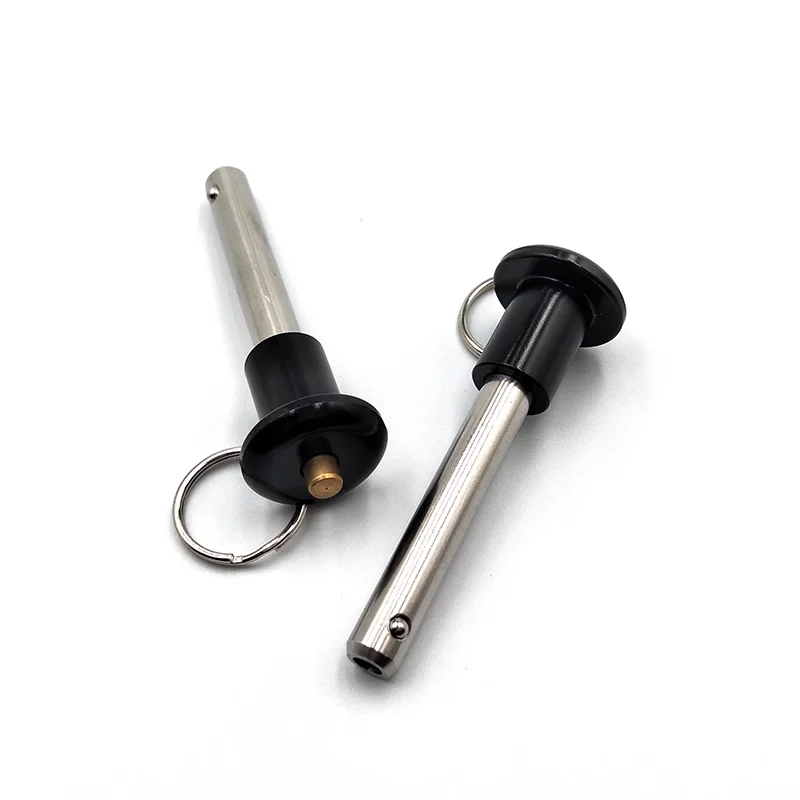 Stainless Steel Push Button Head Ball Lock Handle Pull Positioning Spring Dowel Quick Release Pin Latch