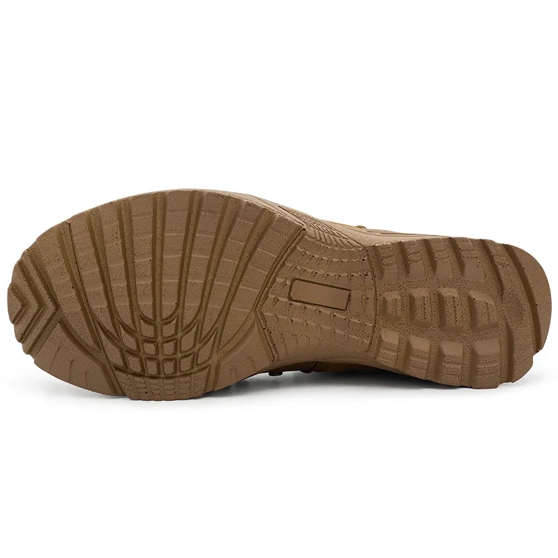 OBSHORSE Wholesale Available Custom Combat Desert Shoe Outdoor Men Women Ladies High Top Climbing Hiking Training Tactical Boots