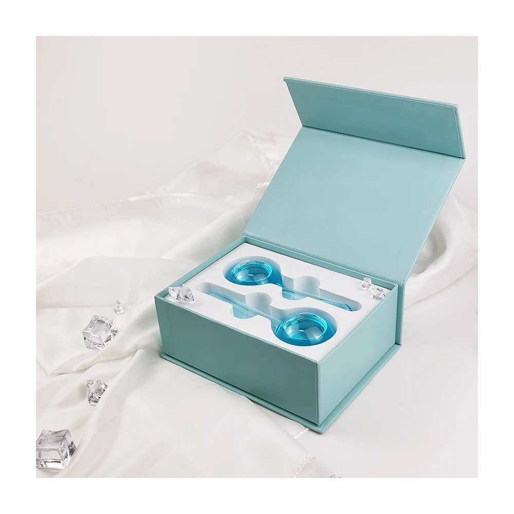 skin care high quality facial massage  beauty blue ice globe magic ball globes