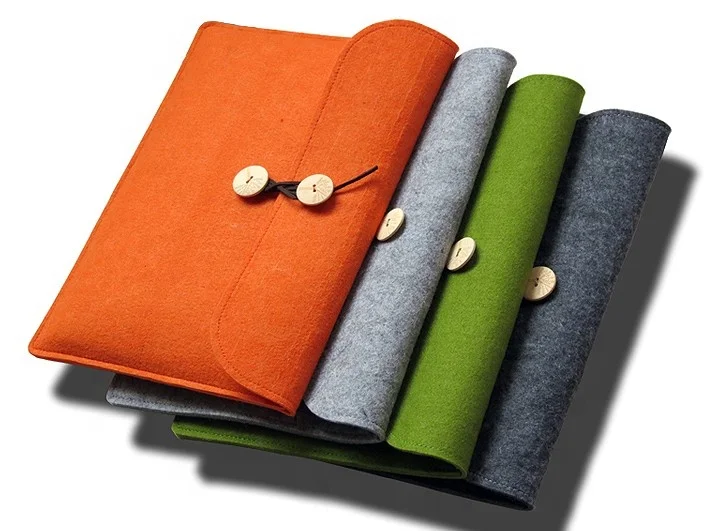 Custom Low Moq Felt Laptop Case  LightWeight Notebook Sleeve