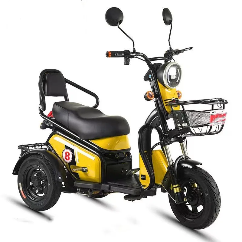 tuk 200kg Electric Mini Tricycle Gel battery Low Speed Electric Tricycles For  Disabled