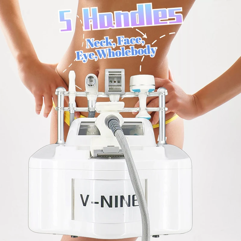 5 in 1 V nine Vacuum roller massage system body contouring fat reduction slim shaping V9 vela body shape slimming machine