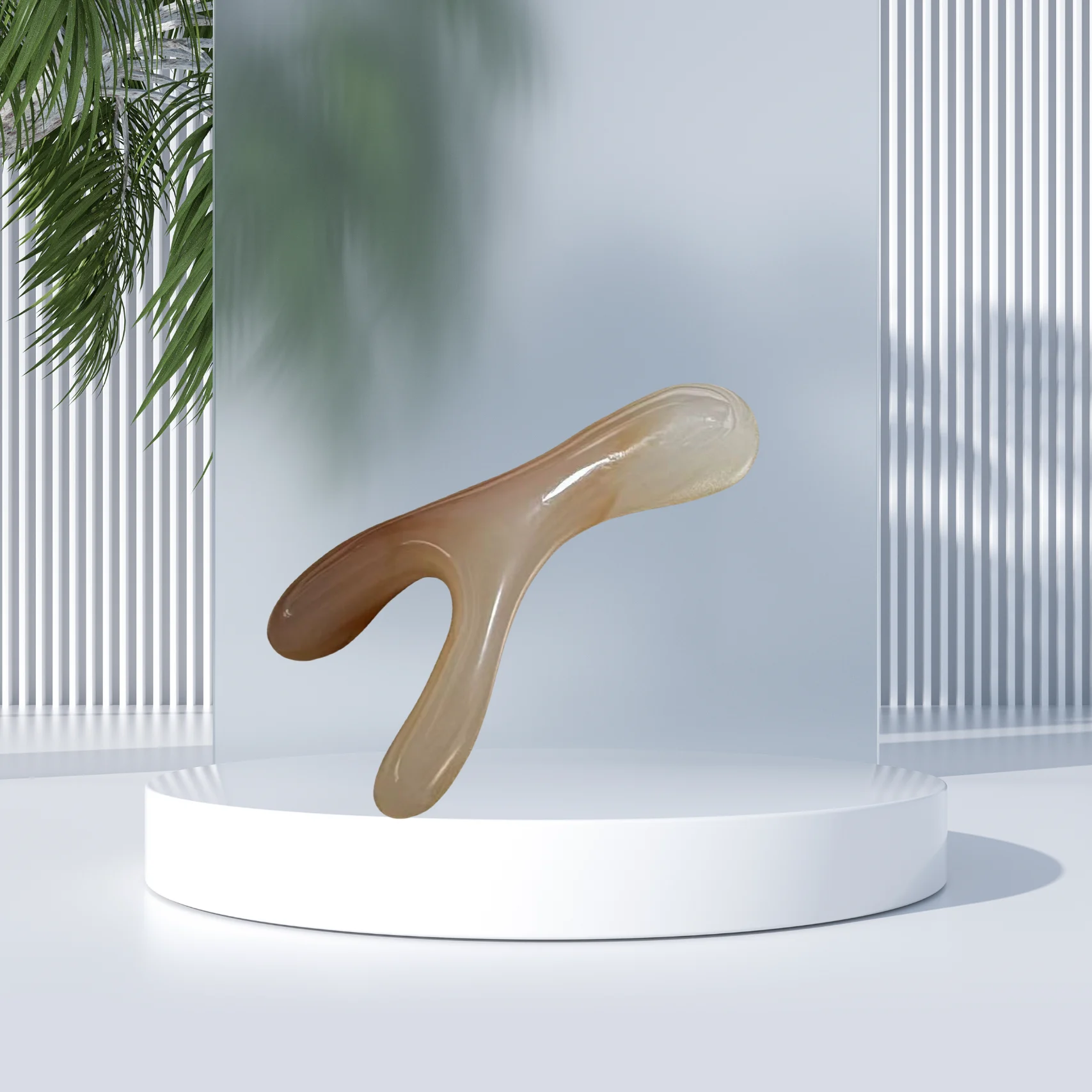 y shape body roller manual gua sha slimming facial massager