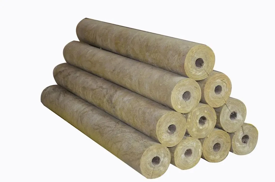China Manufacturer New Product Good Fire Resistance Keep Warm Rock Mineral Wool Pipes