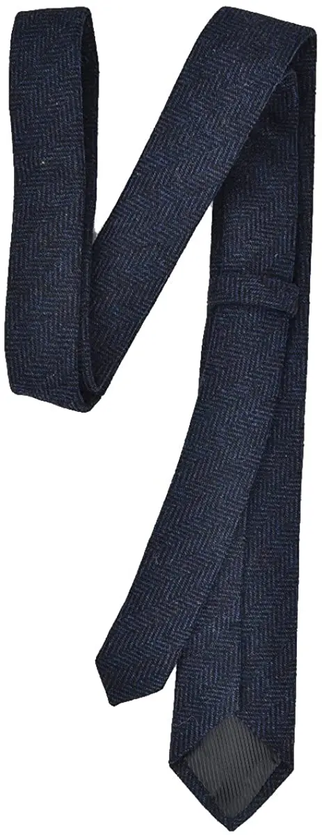 Silk Wool Ties Men Plaid Business Wool Necketie Wholesale High Quality  Mens Classic Fashion Handmade Retro Wool Neck Tie