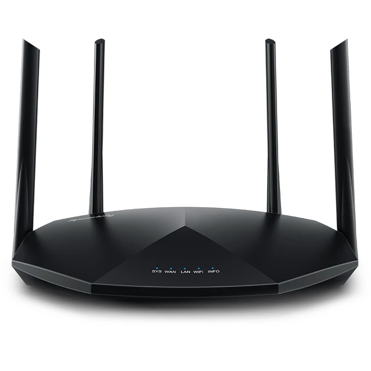 The best portable wireless Wifi AC2100 router with 4 x 6dBi External Antennas fiber gigabit router