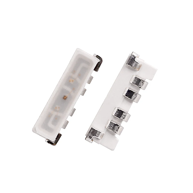 Hinchytek epistar светодиодный чип smd производство светодиода 4713 вид сбоку прямой угол plcc 6 контактов rgb