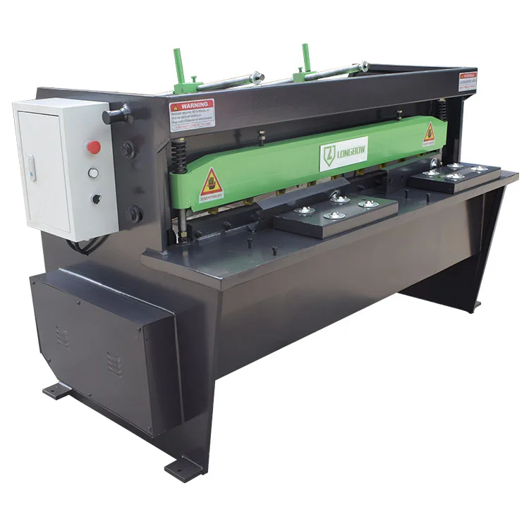 CE certificated Electric guillotine plate shearing machine CNC electric shearing machine