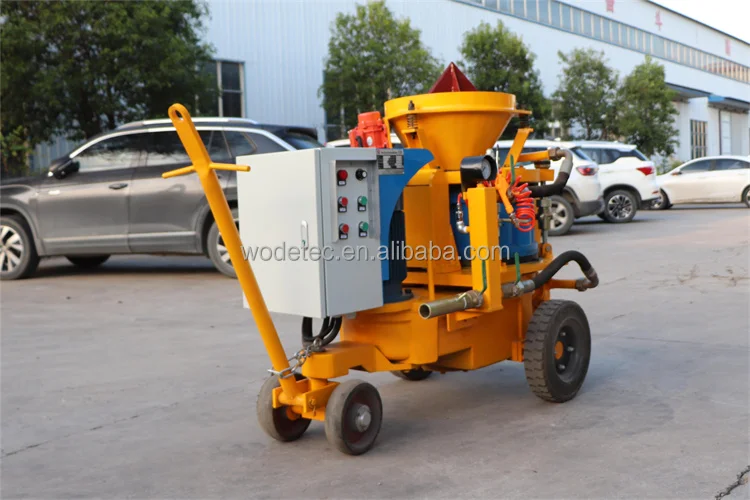 CE construction dry mix 9m3/h large capacity electric motor driven refractory shotcrete machine