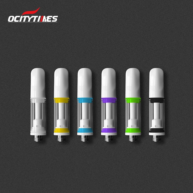 
Ocitytimes ceramic empty 1ml vape full ceramic cbd cartridge 