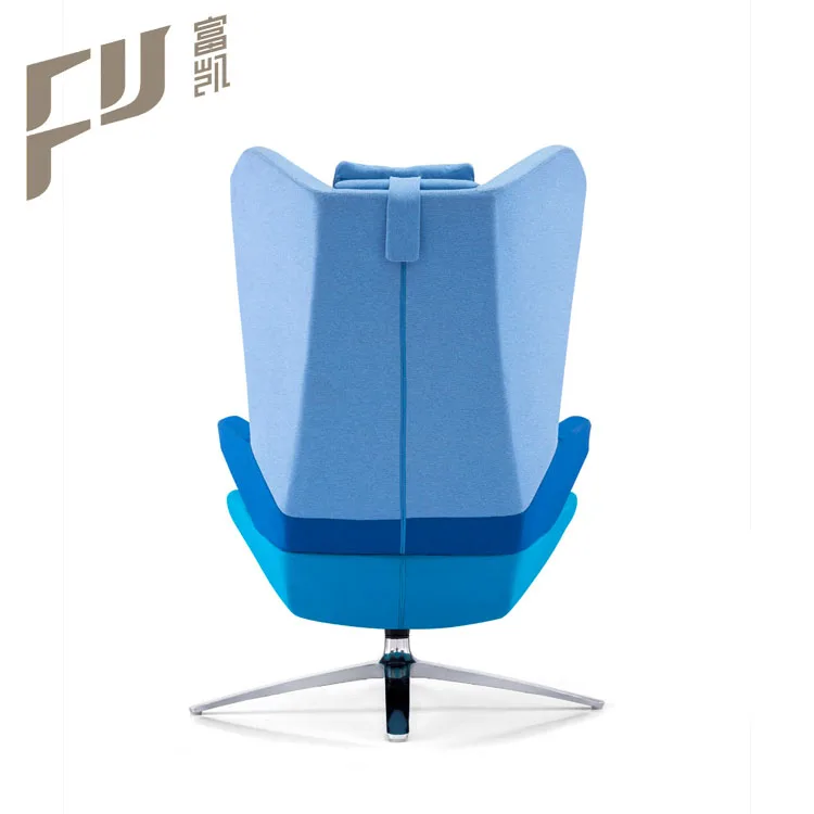 hotel project leather fabric lounge leisure swivel chairs