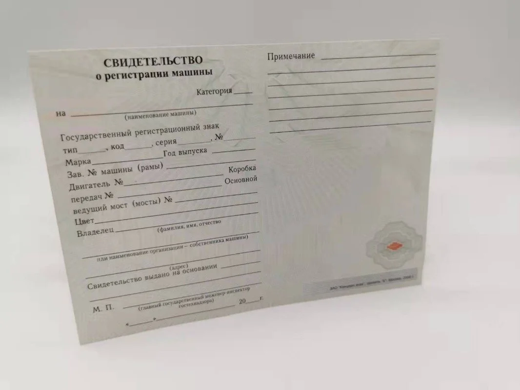 Security Certificate University certificate Printing Custom make Security Paper