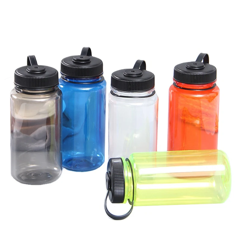 1000ml Custom Logo Wholesale Eco Recycled Bpa Free Plastic Water Bottle Sports Fitness Gym Kid School Clear Water Bottle