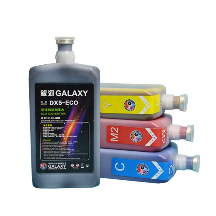 Universal Galaxy Eco Solvent Ink For Epson Mimaki Roland Mutoh DX5