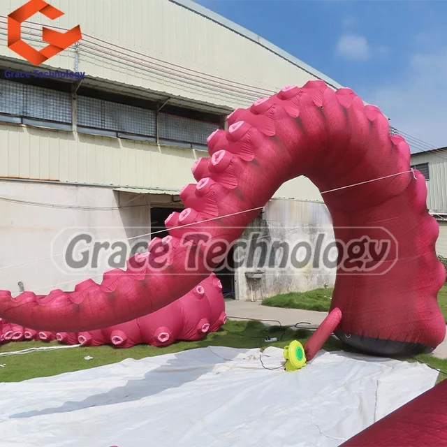Inflatable Octopus Tentacle ,Advertising Inflatable Tentacle Model For Festival Stage Decoration