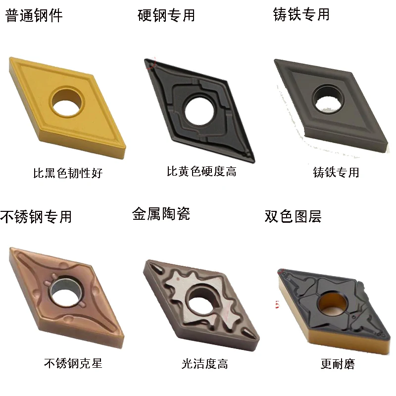 Cutting Tools CNMG/DNMG/SNMG/TNMG/VNMG/WNMG Metal Working CVD PVD Coated High Performance Carbide Inserts for Steel