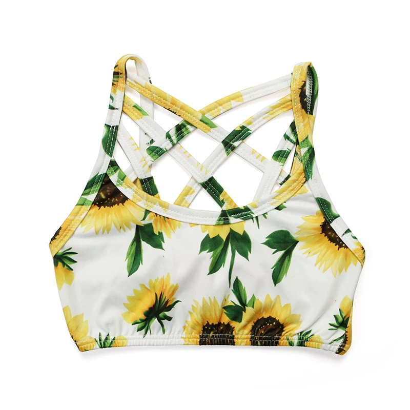 OEM оптовая продажа бесшовное детское нижнее белье для девочек Молодежный бюстгальтер с принтом змеиной кожи маленьких