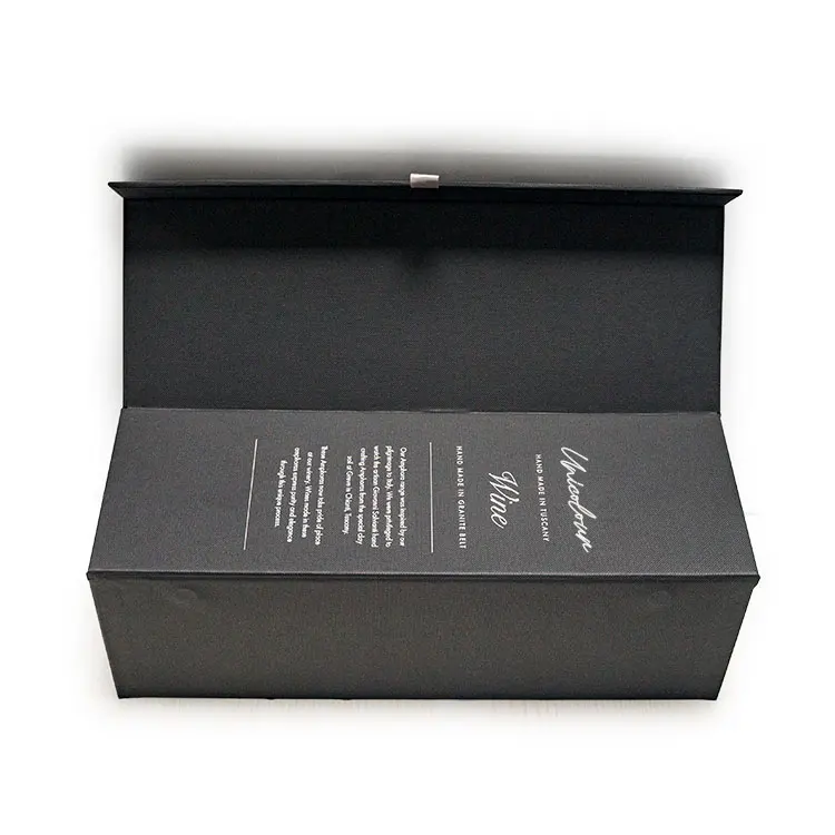 Custom design gift wine packaging box wine boxes liquor bottle gift box packaging for bottle