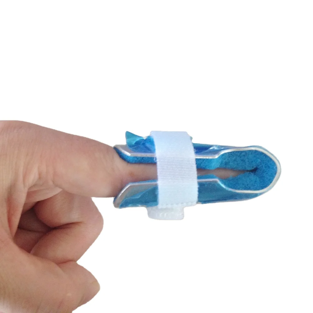 Фиксированная на палец повязка для оказания первой помощи алюминиевая молотковая шина на палец алюминиевая накладка на палец медицинская повязка