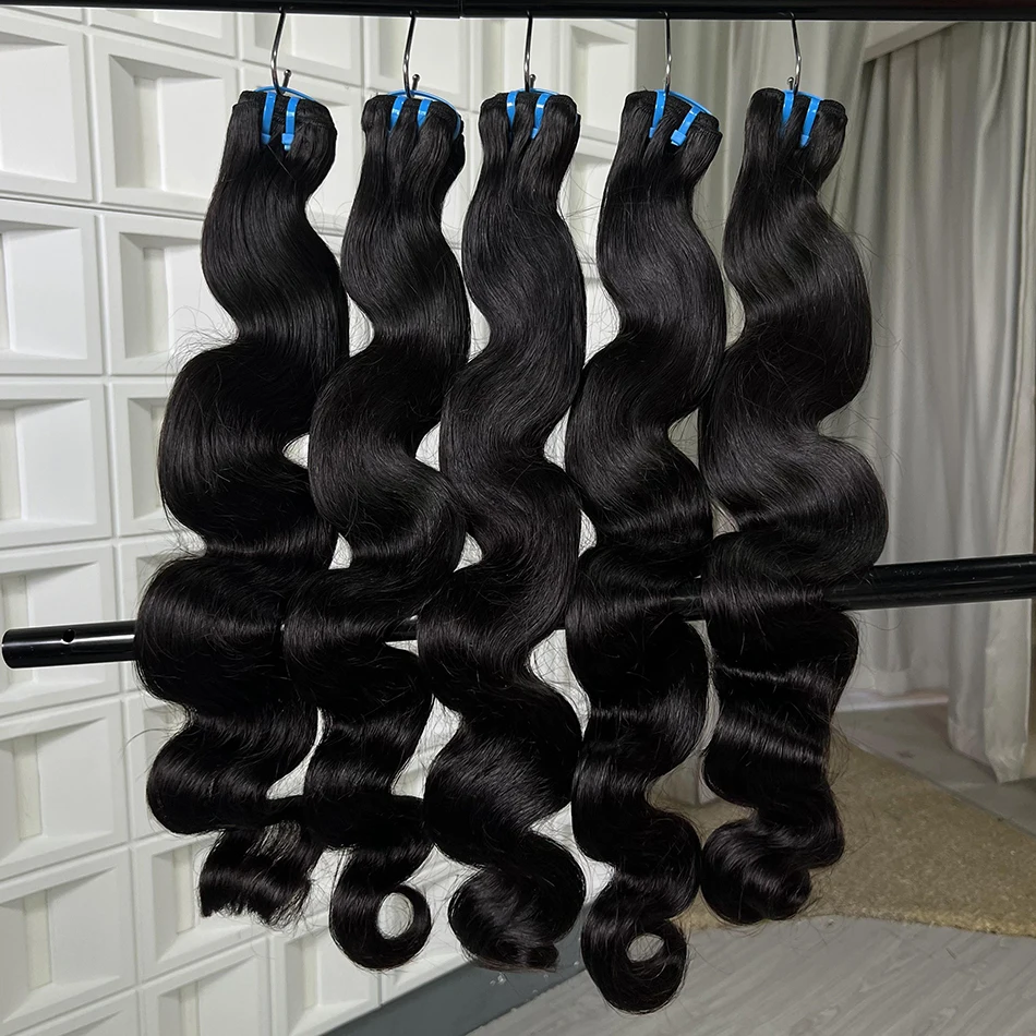 Vietnamese Raw Hair Bundles Body Wave Unprocessed Cuticle Aligned Human Hair Bundles Drop Shipping Raw Hair Vendor