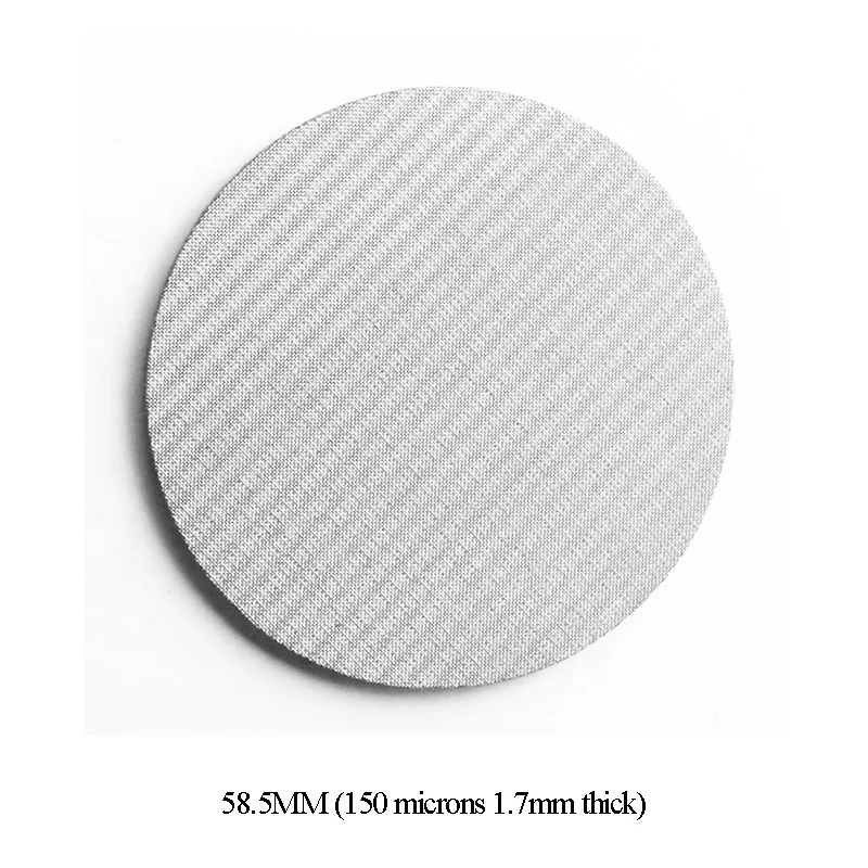 NIBU 150 Micron Espresso Portafilter Puck Screen Mesh SUS316 Coffee Machine Filter Mesh Coffee Filters