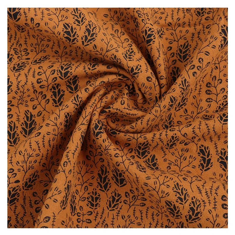 Ner desgin Wheater print Cotton flannel fabric for pajamas  shirts