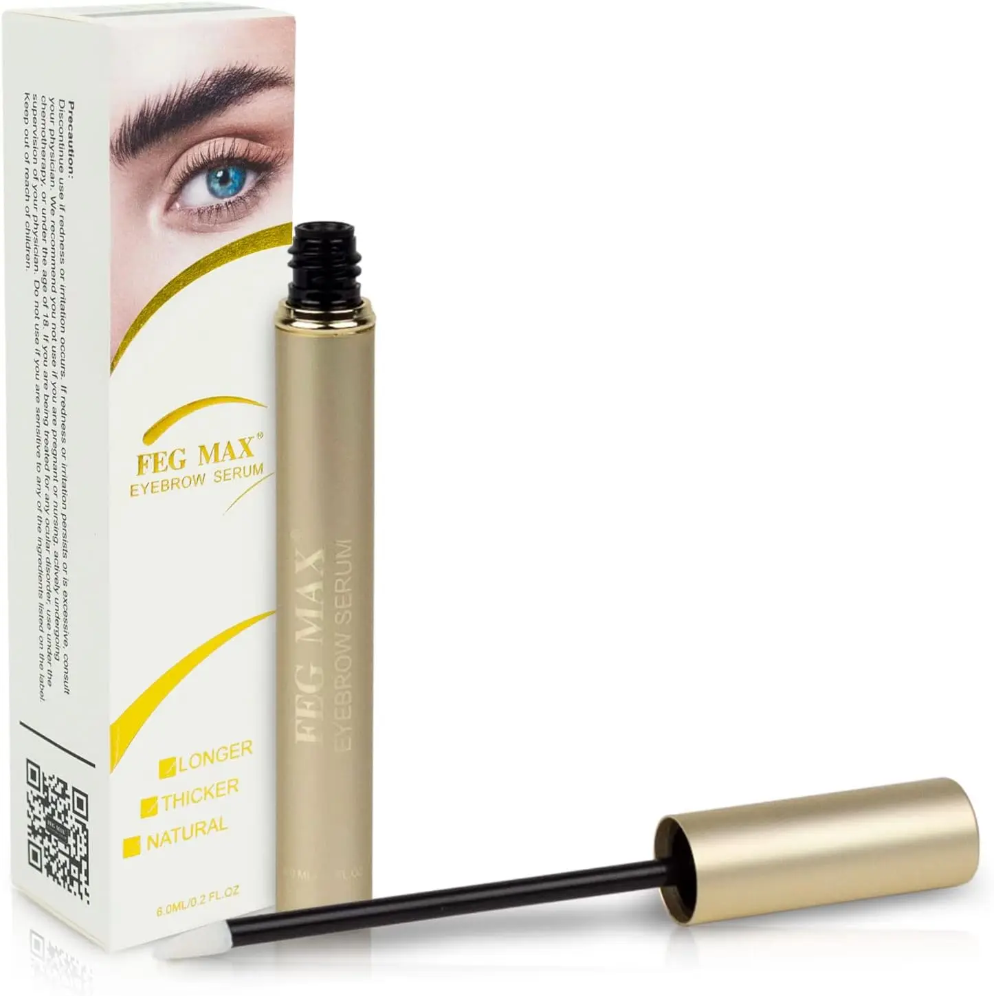 6ml FEGMAX  Eyebrow Enhancer Serum Eye Lash Rapid FEG MAX growth Serum Liquid