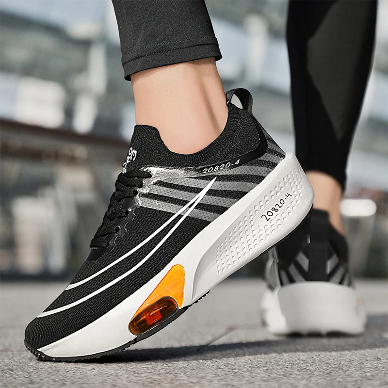 2024 New Breathable Mesh High Quality Air cushion Fashion Chunky Sneakers Sports Brand Women Men Casual Running Shoes