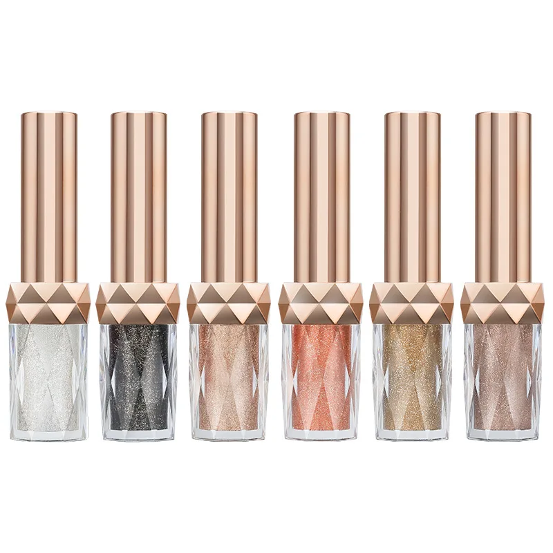 Best Eyeshadow Metallic Diamond Shiny Liquid Eyeshadow Highlighter Cosmetic
