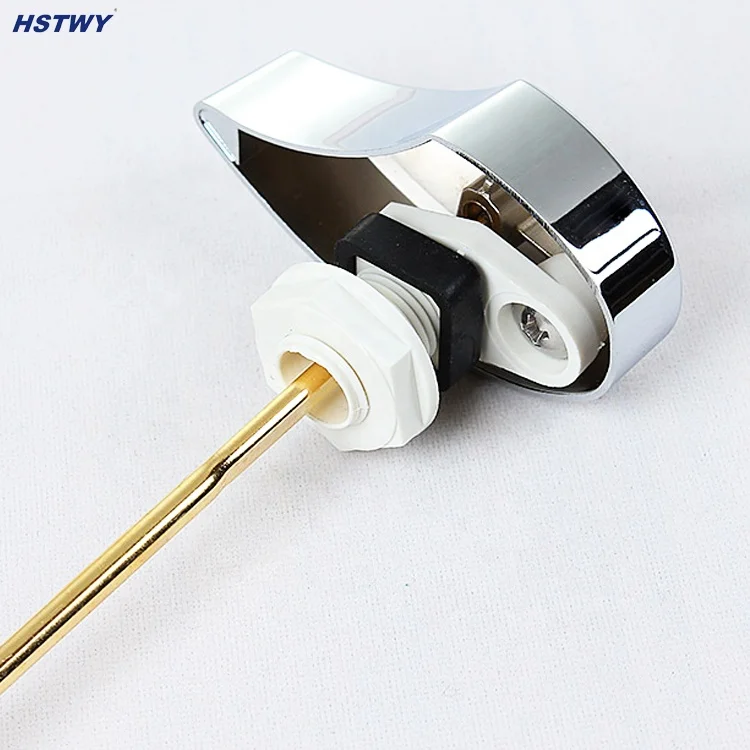 Toilet Tank Replacement Fittings Single Flush Lever Side Mount Flush Handle HB111