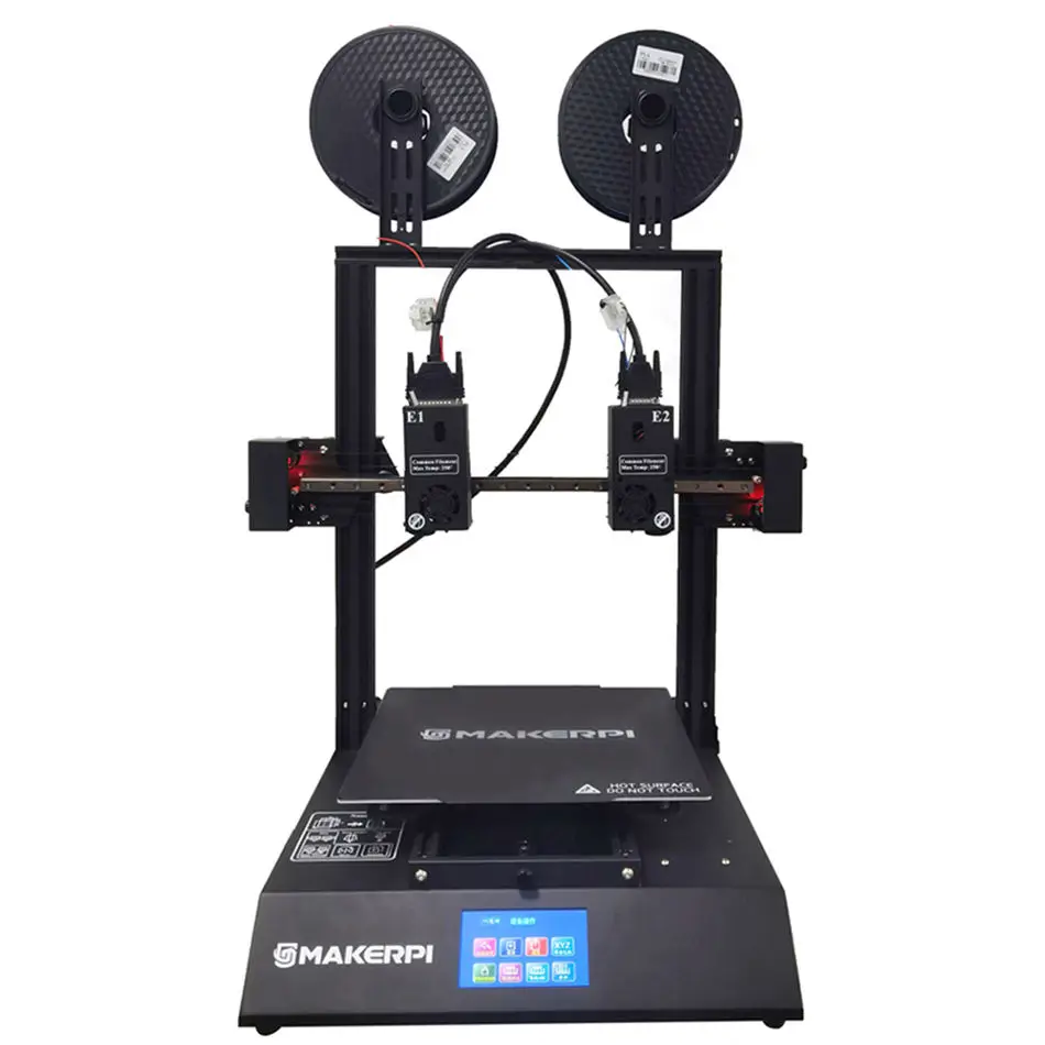 MakerPi P3 Pro дешевая цена 5 в 1 Многоцветный 3d Мини DIY FDM Impresora 3D принтер высокой точности сделано Китае