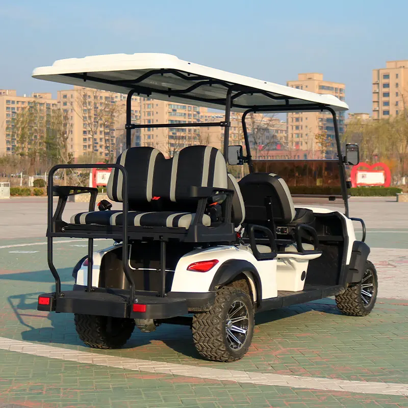 High Quality Cheap 6 Seat Golf Cart with Curtis Controller Off-road Carros de golfcar