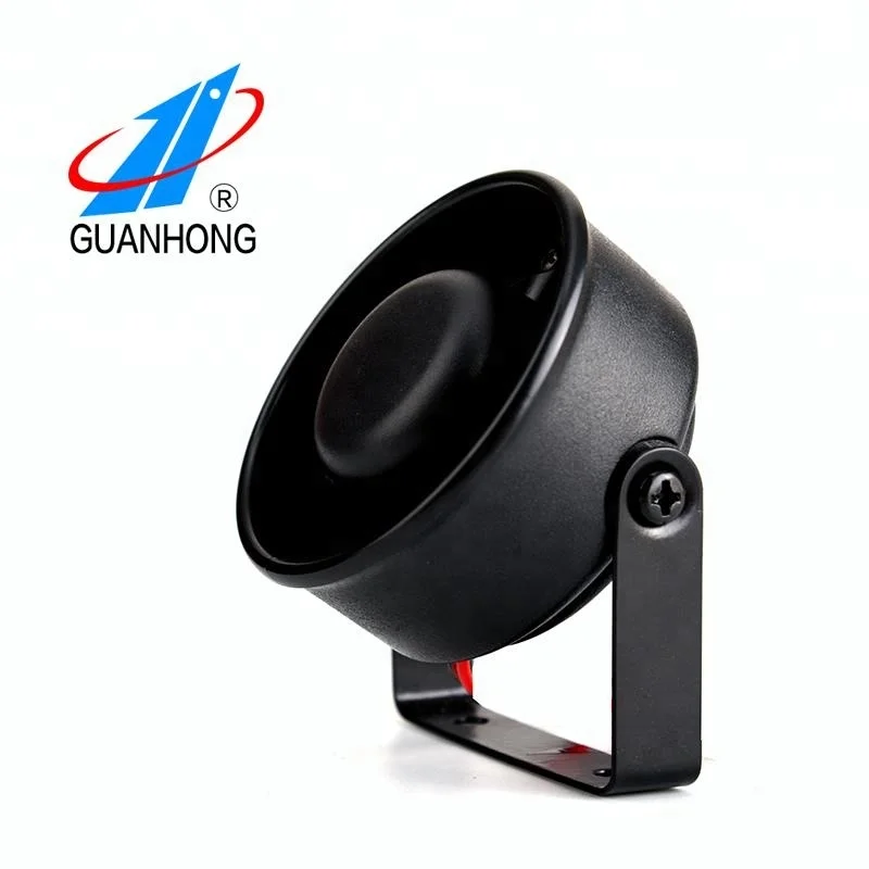 DC 6-15V/24V Piezo siren car alarm 105dB 6tone