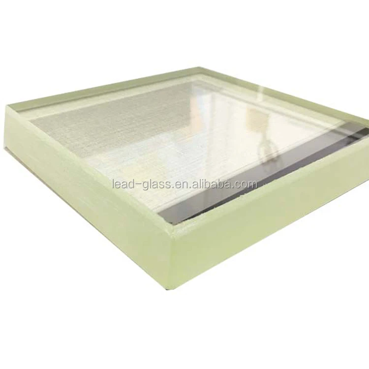 Zf3  10mm  2mmpb  X-ray Leaded  Glass Window